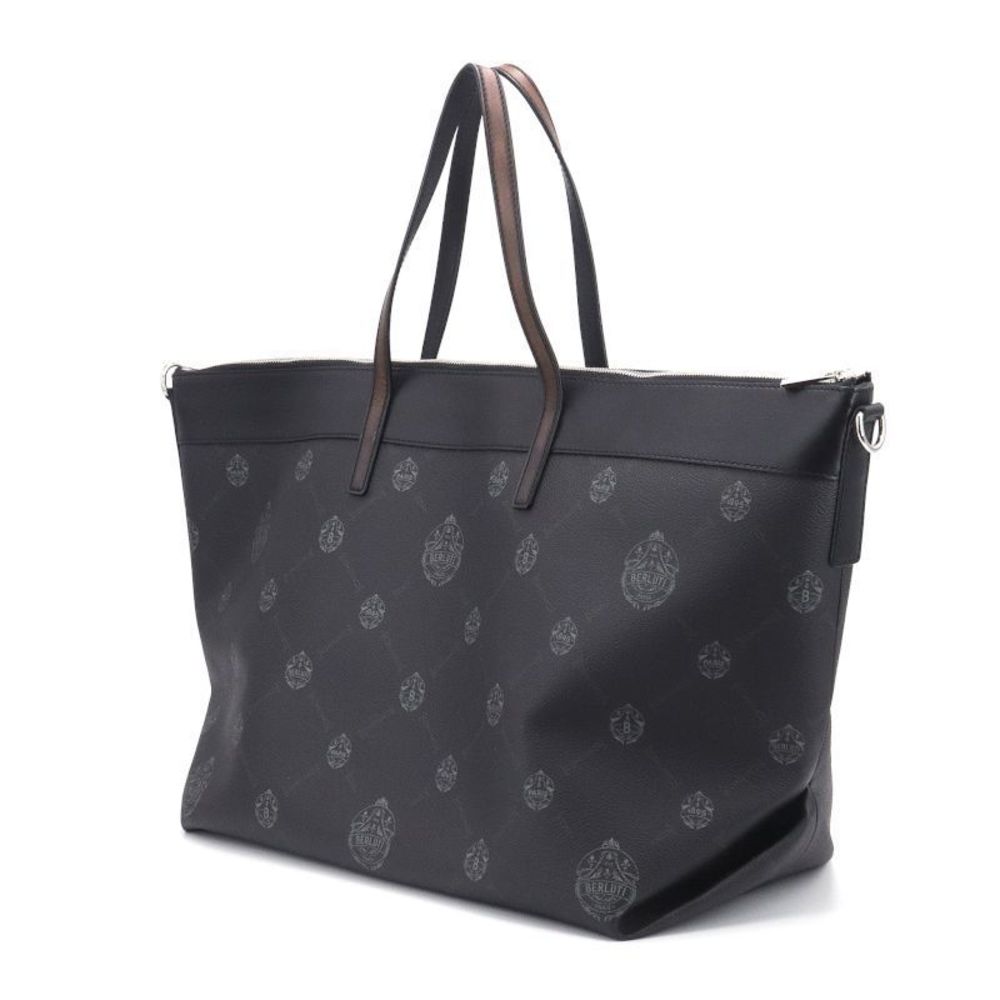 Berluti City Break 2way Boston Tote Bag Black